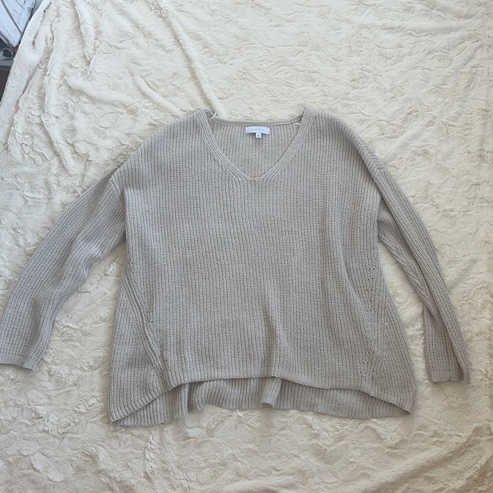New Directions beige sweater
